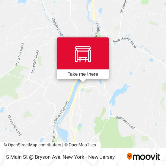 S Main St @ Bryson Ave map