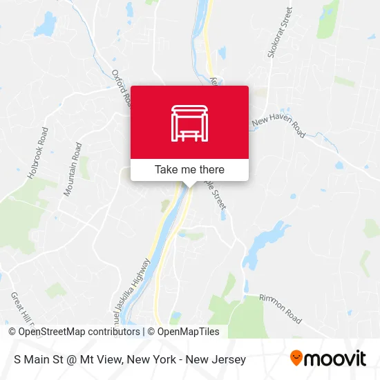 S Main St @ Mt View map