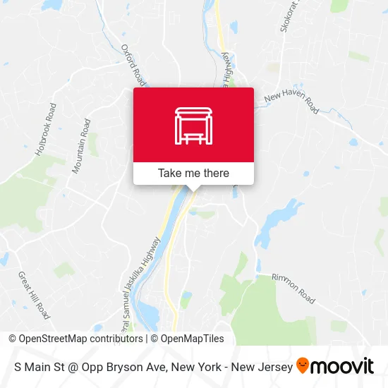 S Main St @ Opp Bryson Ave map