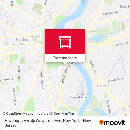 Mapa de Huyshope Ave @ Wawarme Ave