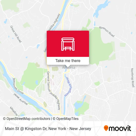 Main St @ Kingston Dr map