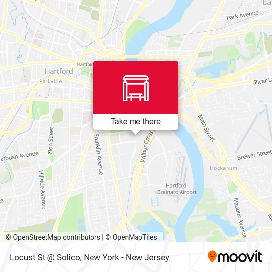 Mapa de Locust St @ Solico