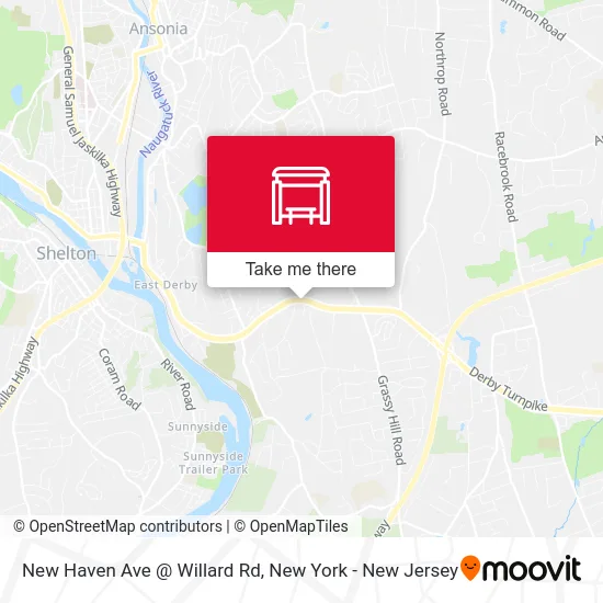 New Haven Ave @ Willard Rd map