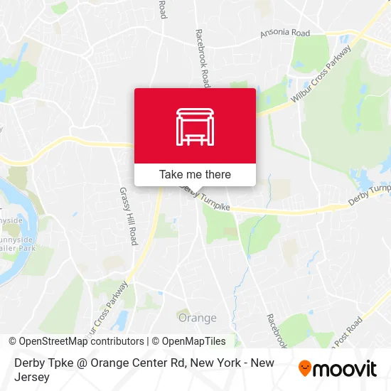 Derby Tpke @ Orange Center Rd map