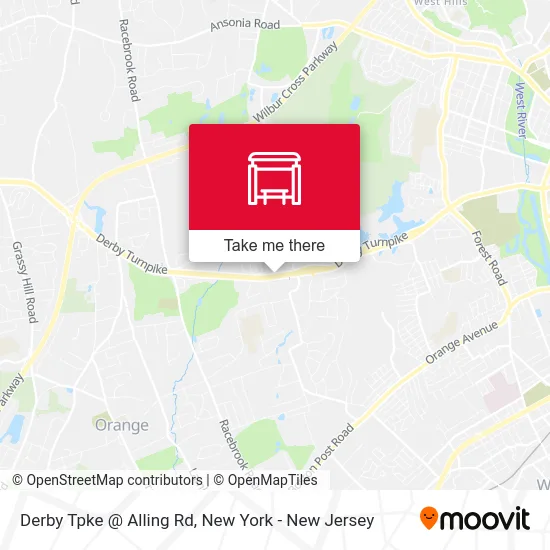 Derby Tpke @ Alling Rd map