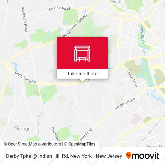 Derby Tpke @ Indian Hill Rd map