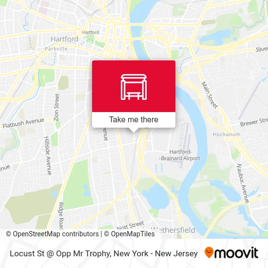 Locust St @ Opp Mr Trophy map