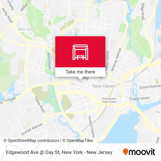 Edgewood Ave @ Day St map