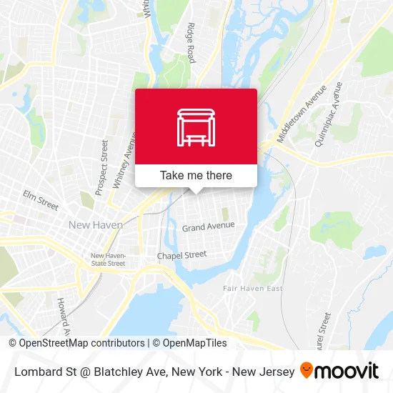 Lombard St @ Blatchley Ave map