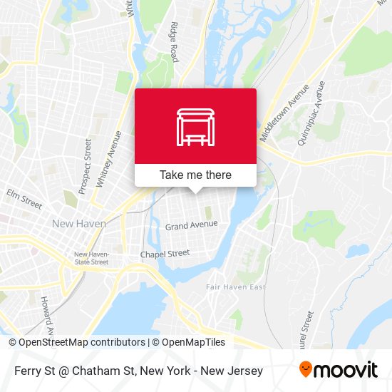 Mapa de Ferry St @ Chatham St