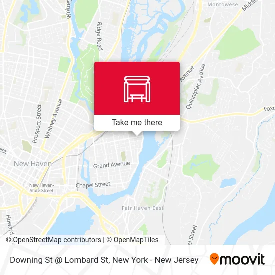 Downing St @ Lombard St map