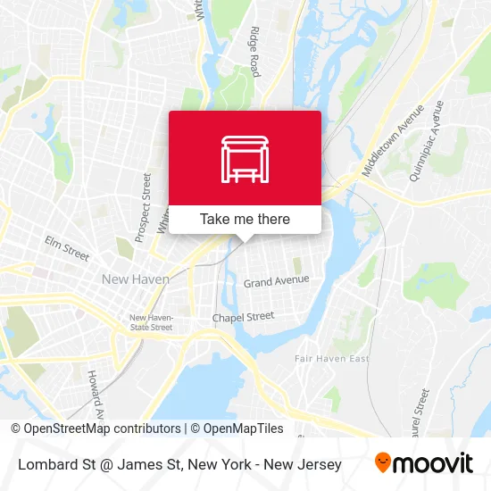 Lombard St @ James St map