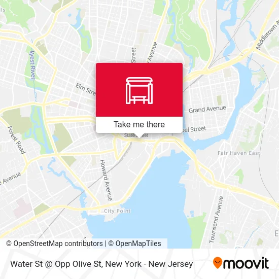 Water St @ Opp Olive St map