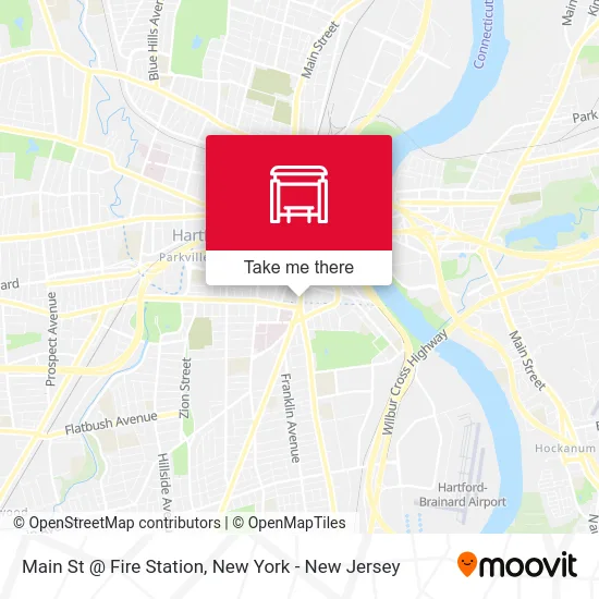 Main St @ Fire Station map