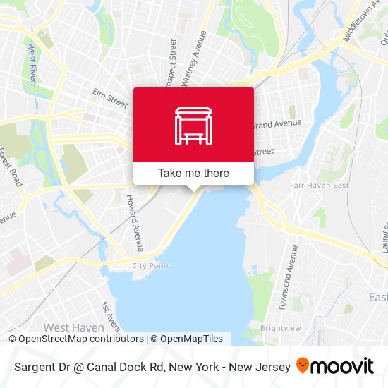 Mapa de Sargent Dr @ Canal Dock Rd