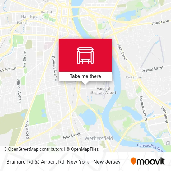 Brainard Rd @ Airport Rd map