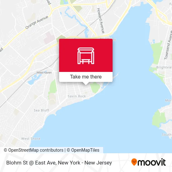 Blohm St @ East Ave map