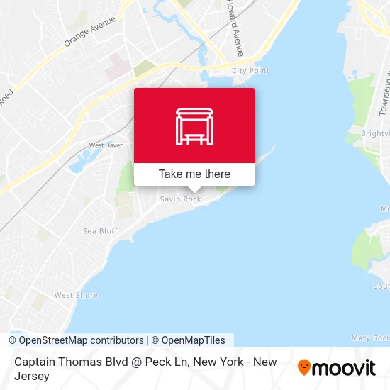 Captain Thomas Blvd @ Peck Ln map