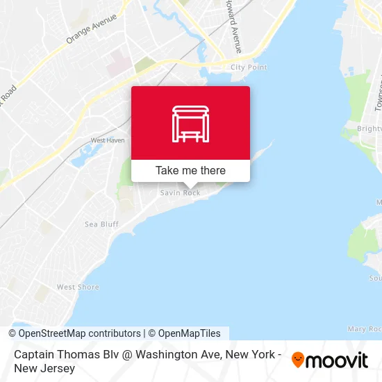 Captain Thomas Blv @ Washington Ave map