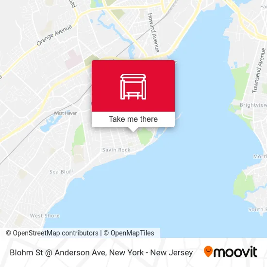 Blohm St @ Anderson Ave map