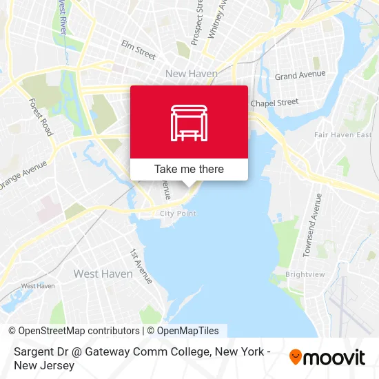 Sargent Dr @ Gateway Comm College map