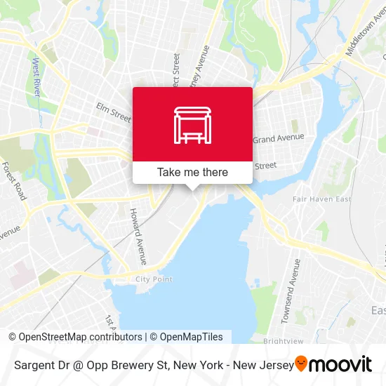 Sargent Dr @ Opp Brewery St map