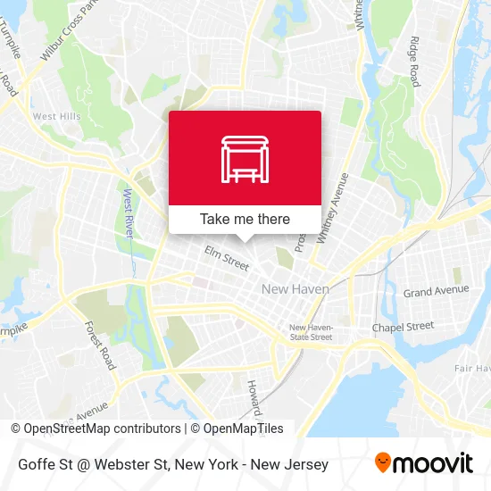 Goffe St @ Webster St map