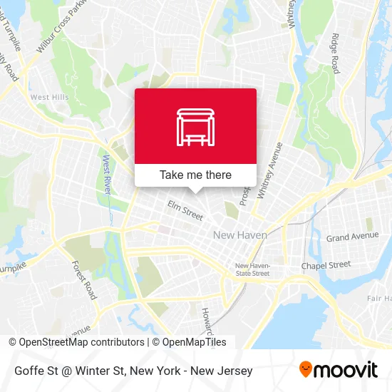 Goffe St @ Winter St map