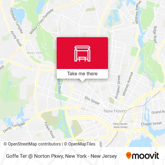 Goffe Ter @ Norton Pkwy map