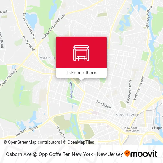 Osborn Ave @ Opp Goffe Ter map