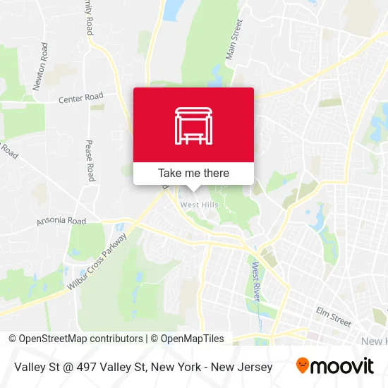 Valley St @ 497 Valley St map