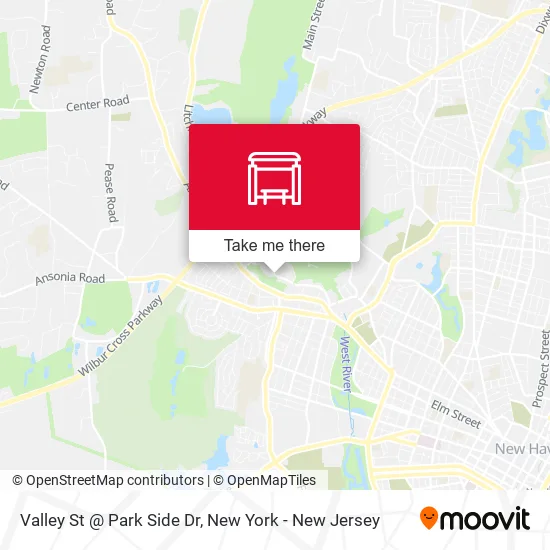 Mapa de Valley St @ Park Side Dr