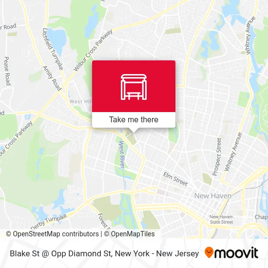 Blake St @ Opp Diamond St map