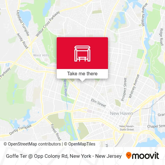 Goffe Ter @ Opp Colony Rd map