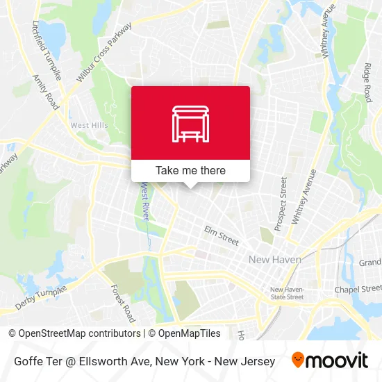 Goffe Ter @ Ellsworth Ave map