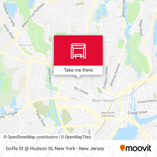 Goffe St @ Hudson St map