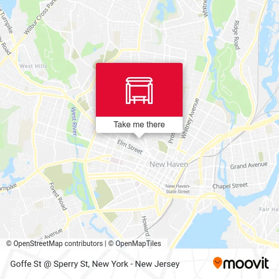 Goffe St @ Sperry St map