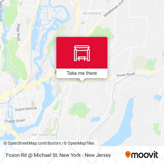 Mapa de Foxon Rd @ Michael St