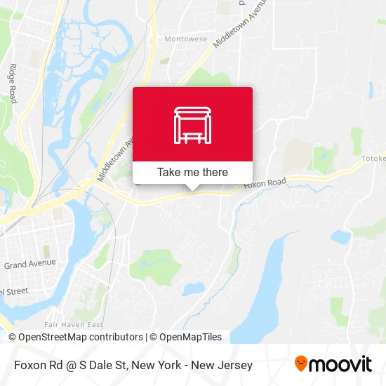 Foxon Rd @ S Dale St map