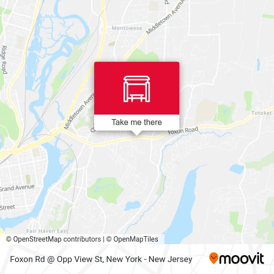 Foxon Rd @ Opp View St map