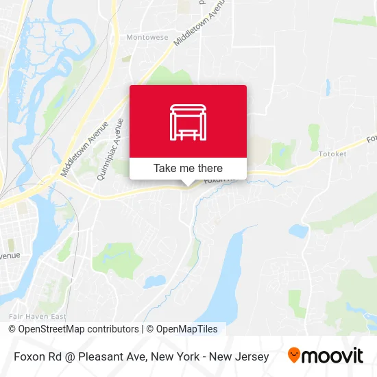 Foxon Rd @ Pleasant Ave map