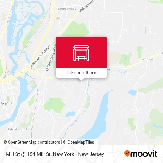 Mill St @ 154  Mill St map