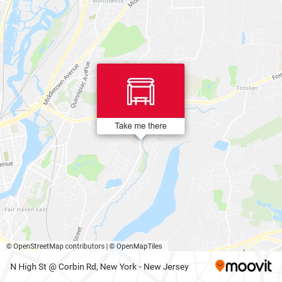 Mapa de N High St @ Corbin Rd
