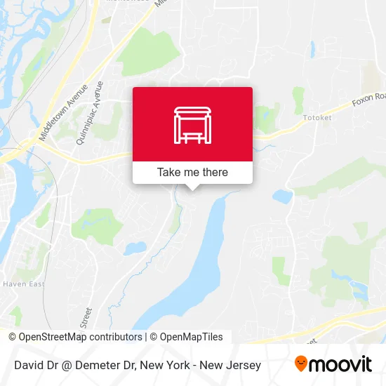 David Dr @ Demeter Dr map