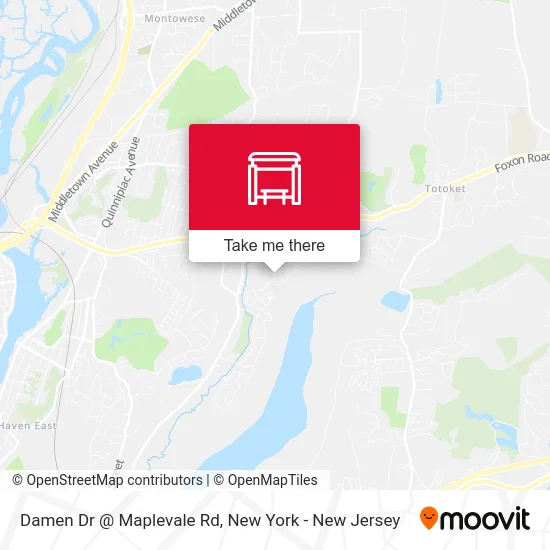 Damen Dr @ Maplevale Rd map