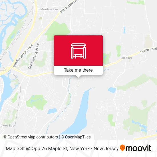 Maple St @ Opp 76 Maple St map