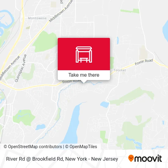 River Rd @ Brookfield Rd map