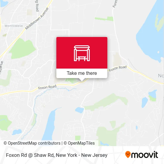 Foxon Rd @ Shaw Rd map