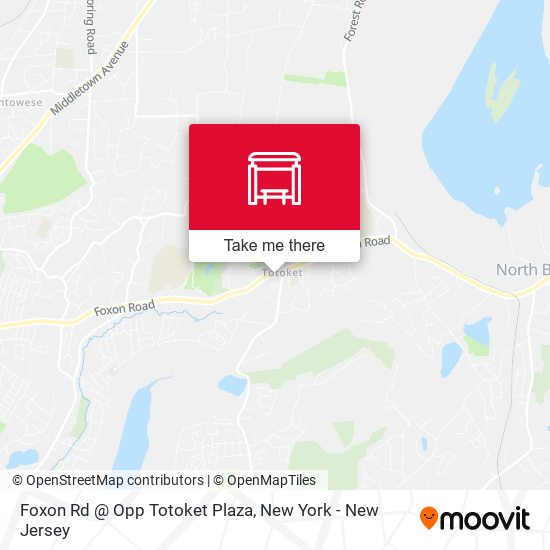 Mapa de Foxon Rd @ Opp Totoket Plaza