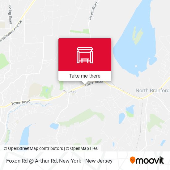 Mapa de Foxon Rd @ Arthur Rd